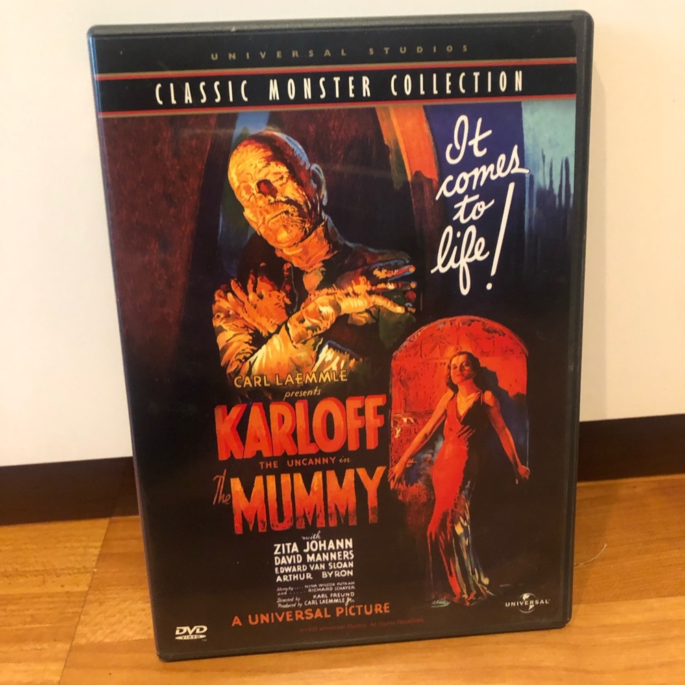 The Mummy DVD
